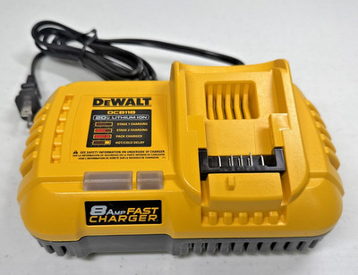 NEW DeWalt DCB118 20V/60V FlexVolt Lithium Ion Fan Cooled Fast Battery Charger