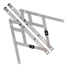 Nico uPVC Window Hinges Friction Stays Double glazing Hinge 13mm 17mm Stack Pair