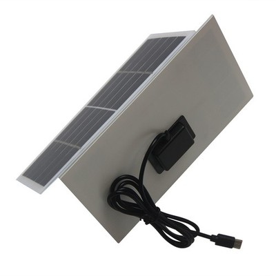 4W 5V Solar Panel Ladegerät mit 1 Meter Typ C Kabel für Sicherheit und Spielzeug