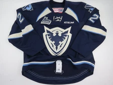 CCM Sherbrooke Phoenix QMJHL Game Worn Authentic Hockey Game Jersey CHL 56 #22