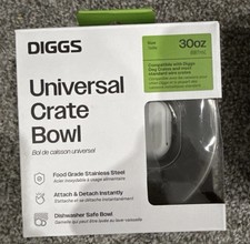 Diggs  Groov Universal Dog Crate Training Bowl, Training Aid, Treat 30oz