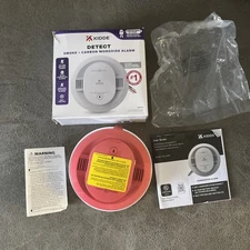 KIDDE Smoke & CO  Alarm Detector Hardwired + 10Yr Battery 30CUA10 NEW OPEN BOX