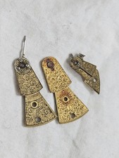 Fusee Pocket Watch Movement balance Cocks. Spares Jewelled.