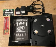 Game Shark Lite Xbox Disc with cover sleeve plus Xbox cord Adapter Ships+