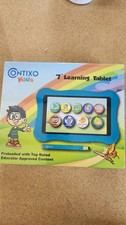 Contixo V10 Plus Kids Learning Tablet 7" 32GB Android 10 Go Wi-Fi Blue with