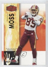 2006 Flair Showcase Hot Hands Santana Moss #HH21 0a1