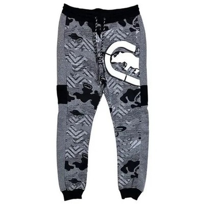 ECKO UNLTD. GREY MARLED FLEECE JOGGERS sz M