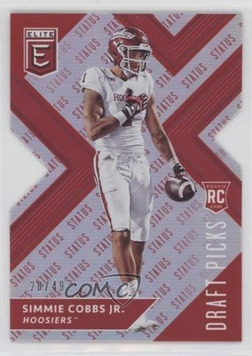 2018 Panini Elite Draft Picks 28/49 Simmie Cobbs Jr #123 Rookie RC 0e3