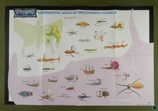 MAP: Crystal Spheres (Advanced Dungeons Dragons Spelljammer SJA3) TSR