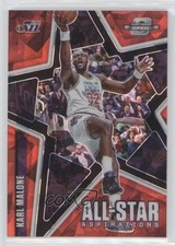 2020 Contenders Optic All-Star Aspirations Red Cracked Ice Prizm Karl Malone s3g