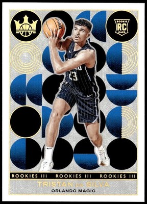 2024-25 Panini Court Kings #198 Tristan da Silva Level III 3 Rookie E1