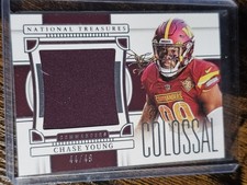 2022 Panini National Treasures Chase Young Colossal Materials Patch #d 44/49 SSP
