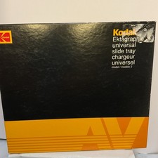 Kodak Ektagraphic Universal Slide Tray Model 2 Eastrman Kodak Company 1990 Used