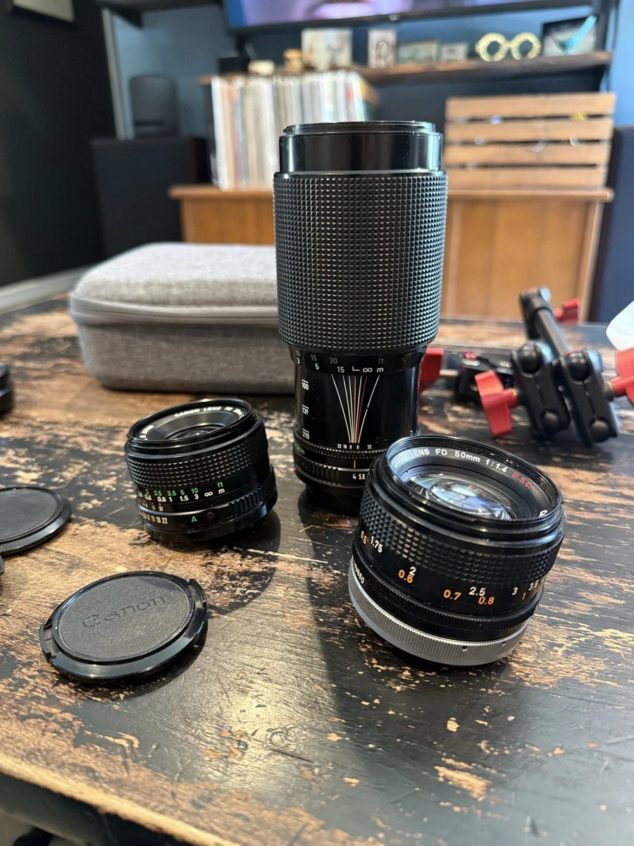 Canon FD 70-210mm Focal Camera Lenses for sale - eBay