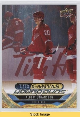 2024-25 Series 2 UD Canvas Young Guns Albert Johansson #C214 Rookie RC READ 0g7f