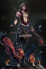 Impresión 3D Morrigan Dragon Age Kit de Garaje Figura Modelo Kit Desmontar Sin Pintar GK