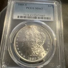 1880-S OGH PCGS MS63 Morgan Silver Dollar