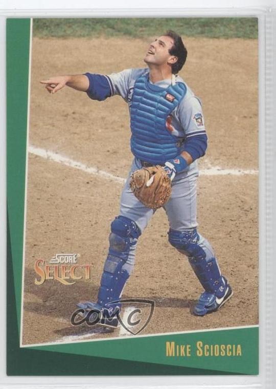 1993 Score Select Mike Scioscia #69 0b5