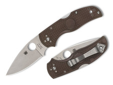 SPYDERCO Native 5 Lightweight Brown G10 CPM 15V Sprint Taschenmesser C41PBN15V5