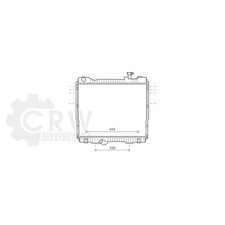 Kühler Motorkühlung für Nissan NT400 Cabstar 35.15 45.15 Bj.14-20