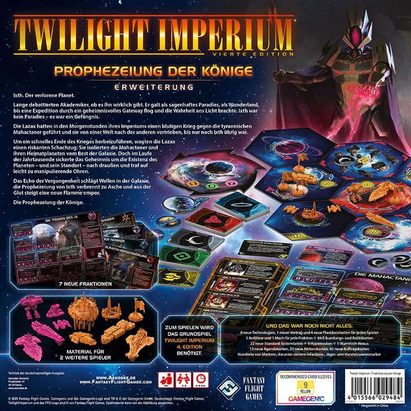 Twilight Imperium 4.Edition - Prophezeiung der Könige, Erweiterung (Deutsch) - Bild 2 von 2