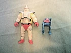 Vintage 1994 TMNT Krang's Android Body 5" w Brain & Window Rare Action Figure
