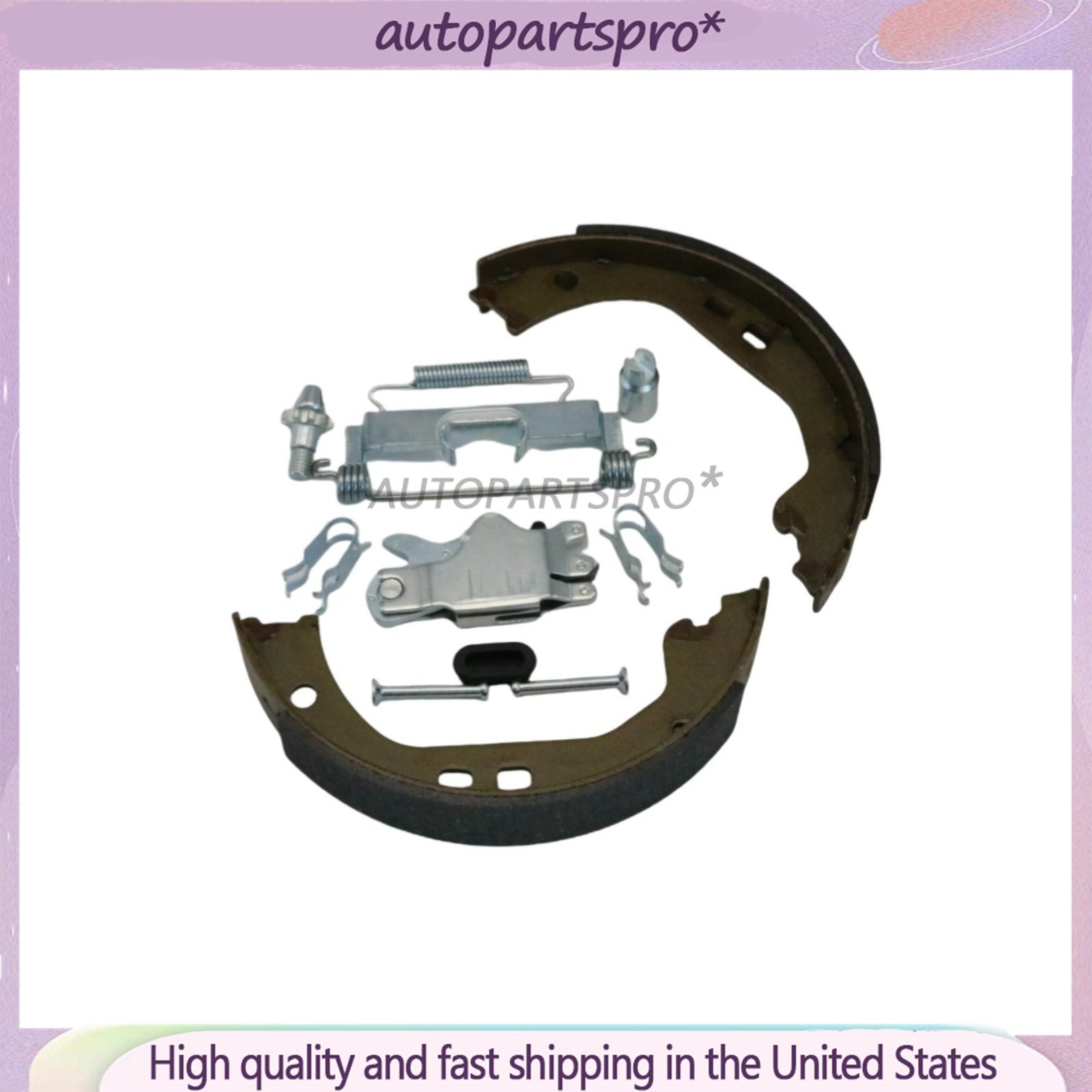 Fits Maserati Ghibli Quattroporte Parking Brake Shoes & Accessory Fastener US.