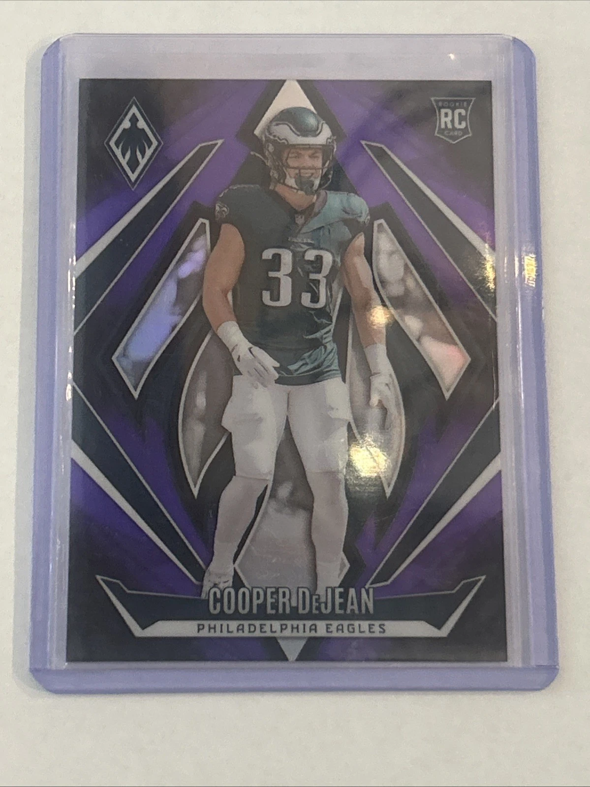 2024 Panini Phoenix - Rookies Cooper DeJean #171 Purple Fade (RC)