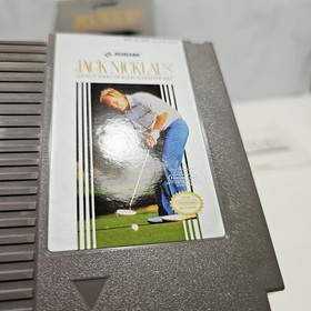 Jack Nicklaus' Greatest 18 Holes of Major Championship Golf NES 
