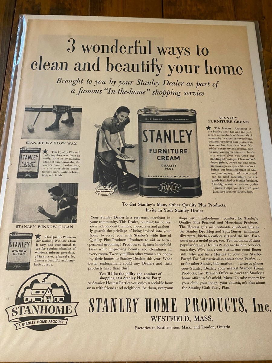 Vintage 1950 Stanley Home Products 3 Wonderful Ways To Vintage 1950 Stanley Home Products 3 Wonderful Ways To