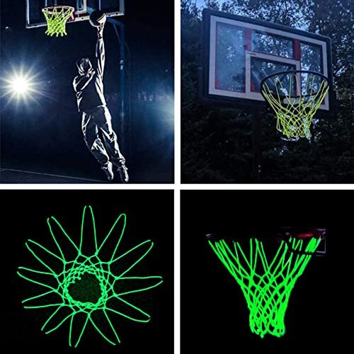 Glow in The Dark Basketball Net Replacement,Heavy Duty Basketball Net - Picture 6 of 7