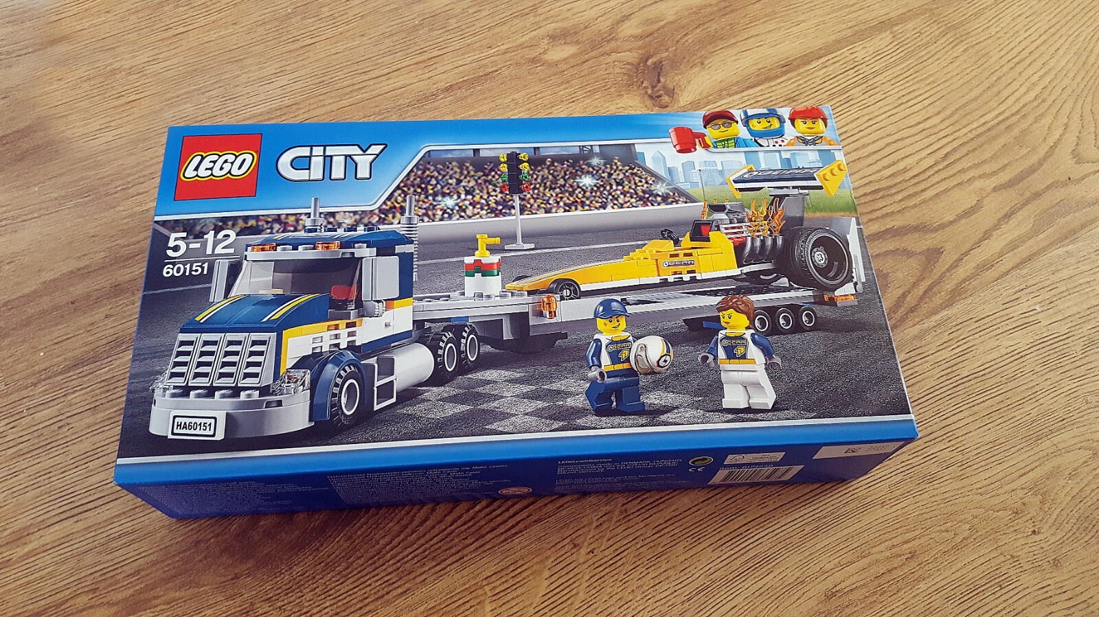 lego city 60151 dragster transporter