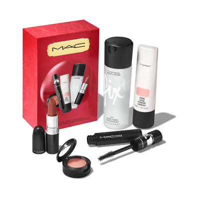 MAC Cosmetic Holiday Cocktail Kit Stack Prep+Prime Strobe Cream NIB AUTHENTIC