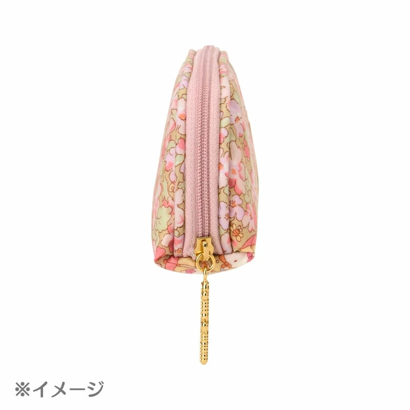 ? LIBERTY of LONDON x SANRIO Hello Kitty Floral Eyeglass Sunglass Case Sanrio Hello Kitty x Liberty Fabrics Glasses Case Yellow  main image 3