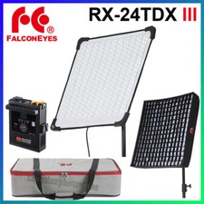 Falcon Eyes RX-24TDX III 220W Flexible LED Light 3000K-5600K with Honeycomb Grid