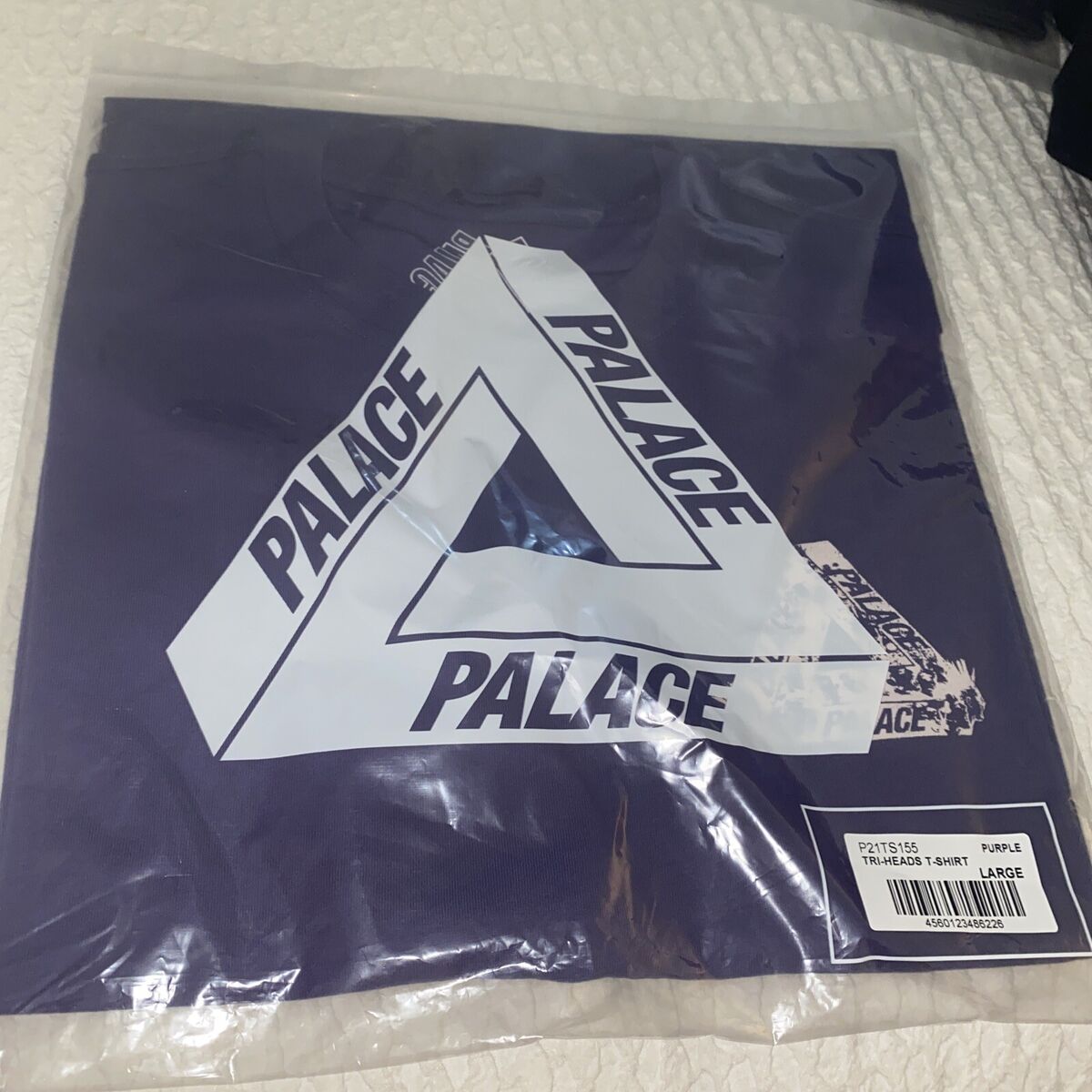 Palace Tri-head T-Shirt (purple) size Large New In Bag | eBay Palace Tri-head T-Shirt (purple) size Large New In Bag | eBay