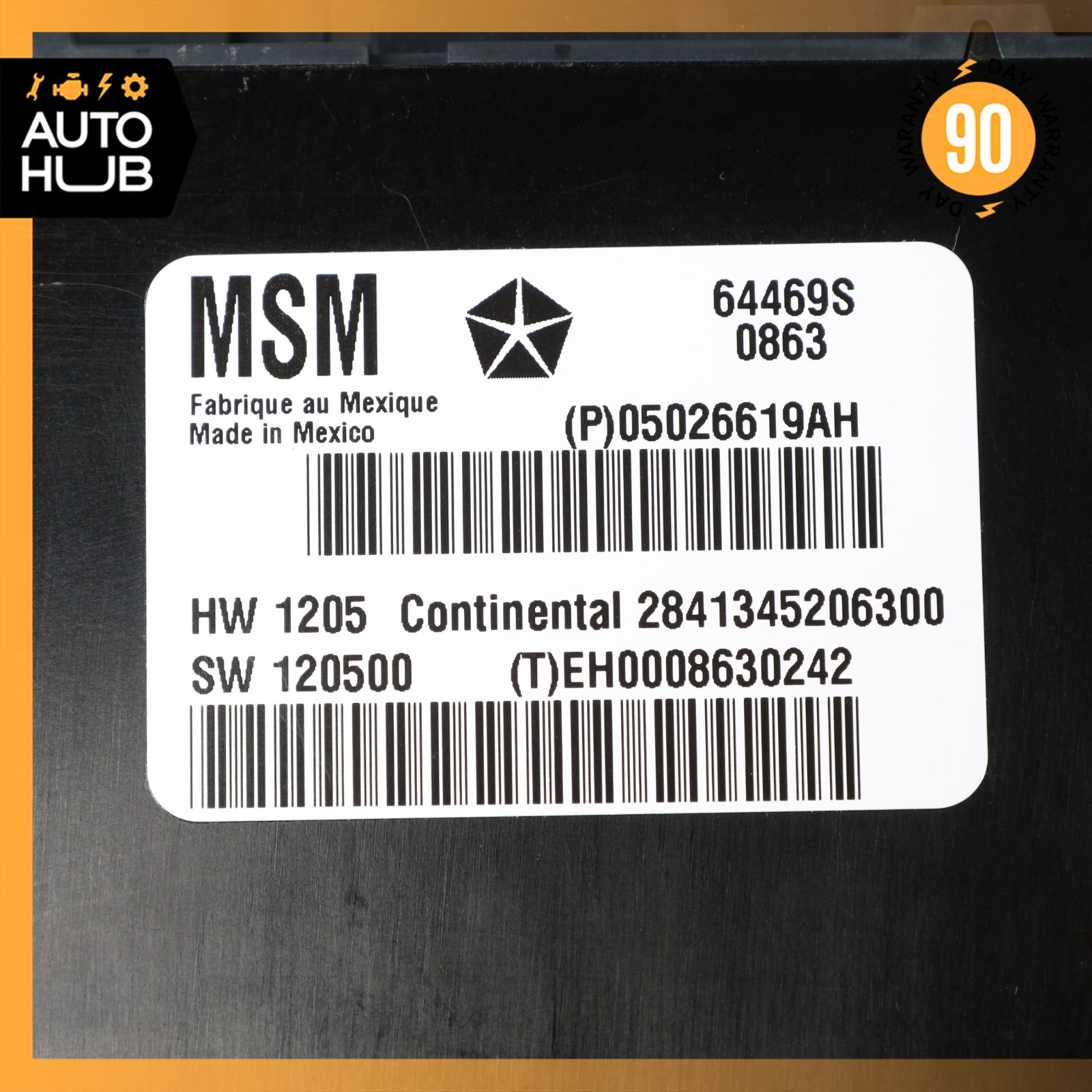 14-20 Maserati Quattroporte M156 Levante M161 Seat Control Module Left Side OEM
