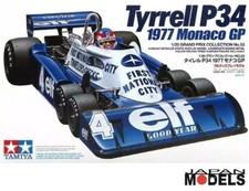 TYRRELL P34 1977 JAPAN GP Depailler - Peterson Tamiya 20053 1/20 Model Kit New