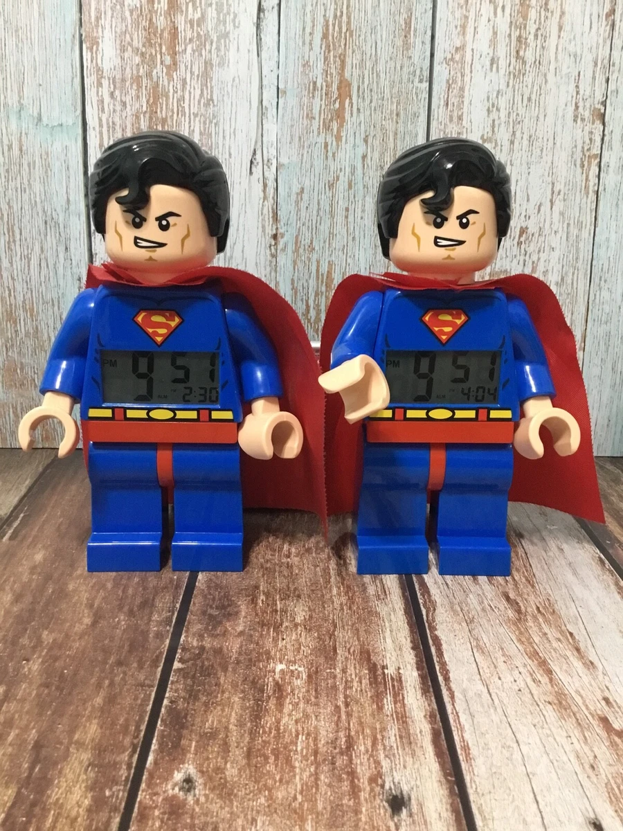 2013 Lego 9005701 DC Super Heroes Superman Alarm Clock by ClicTime