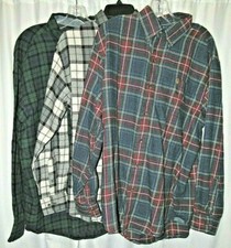IZOD Multicolor, Soft, Plaid, Long Sleeve Flannel Shirt, Varied Size, Pick One
