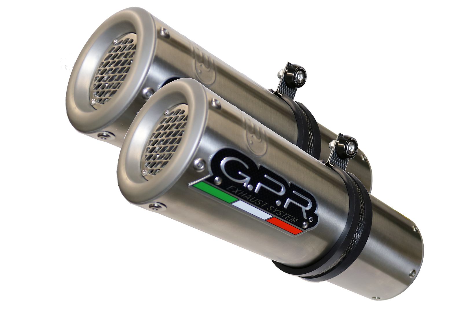 GPR Schalldämpfer Suzuki GSX-R 1000 K7 - Doppelschalldämpfer Straßenzugelassen