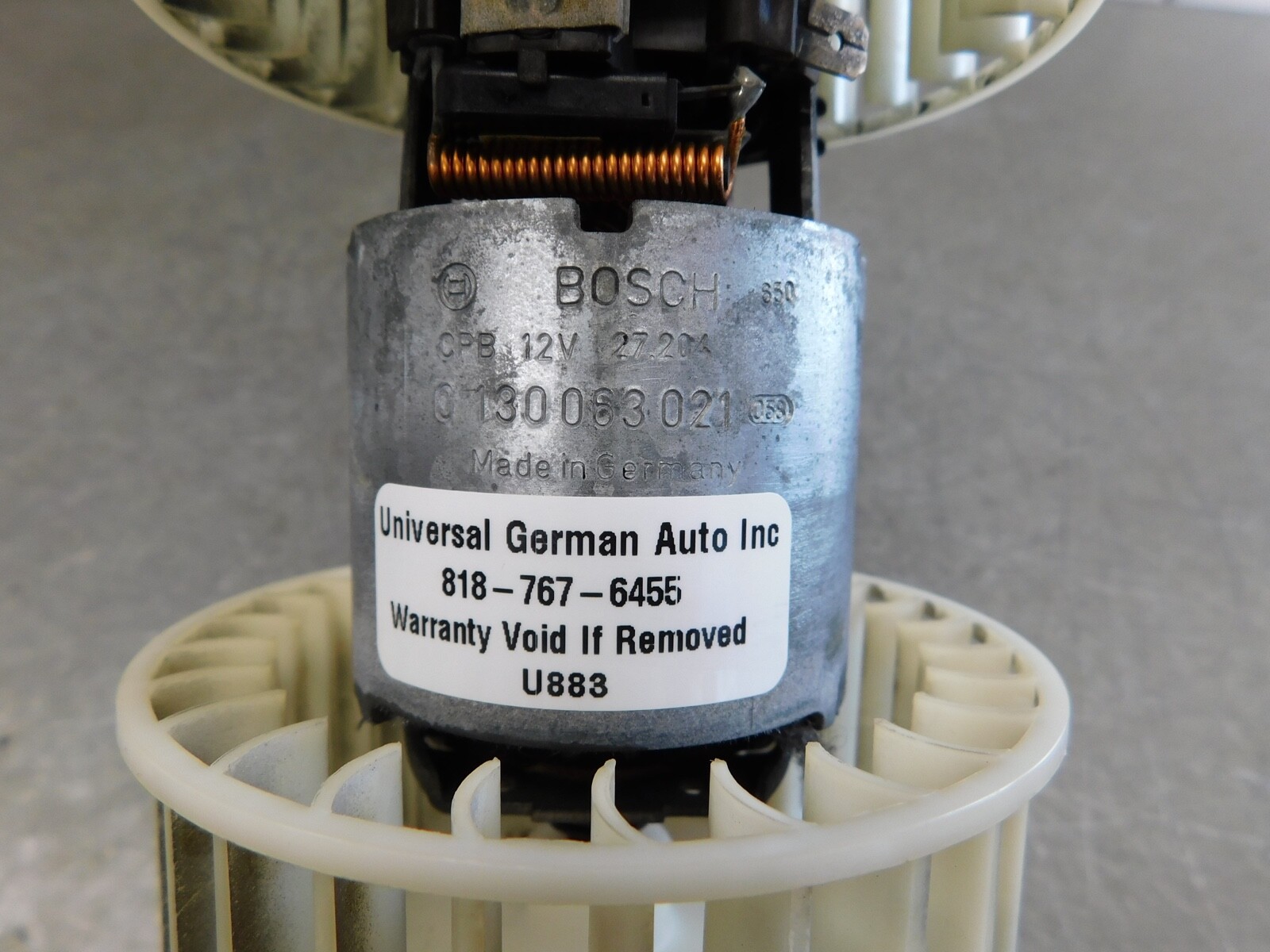 R107 1982-1989 560SL 380SL BLOWER MOTOR 0130063021 / 1078300208 | eBay 