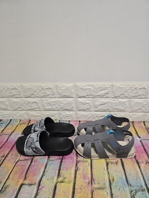 Reef Wander Sandalen / Pantoletten 2 Paar Konvolut UK 2 (EU 34) Kinder UVP 58£