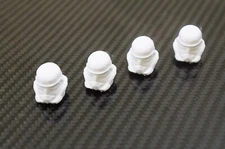Stormtrooper valve stem covers for car tires & wheels Star Wars 3D Printed Troop