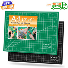 Self Healing Sewing Mat - 9" x 12" Double Sided 5-Ply Cutting Mat for Craft...