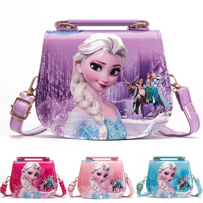 FROZEN Eiskönigin Elsa Tasche Kinder Mädchen Geldbörse Umhängetasche Handtasche*