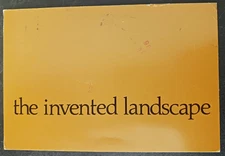 art gallery invitation postcard 1979 Invented Landscape New Museum photography