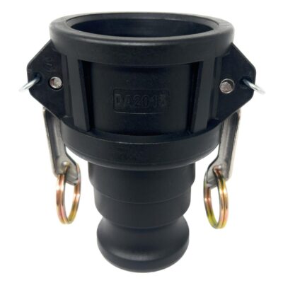 Gloxco Poly Type DA Cam and Groove Hose Fitting, Reducer, 2'' Female Coupler x...