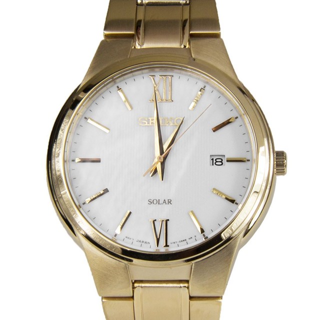 seiko solar dress watch