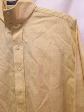 NWT ESSEX RIDING Equestrian Button Front Shirt Mens Size 36 Medium With Collar